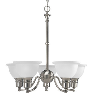 PP428109 Madison Mid Sized Chandelier Chandelier - Brushed Nickel PP428109 Madison Mid Sized Chandelier Chandelier - Brushed Nickel