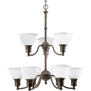 PP428320 Madison Mid Sized Chandelier Chandelier - Antique Bronze PP428320 Madison Mid Sized Chandelier Chandelier - Antique Bronze