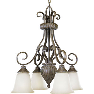 PP437287 Bourbon Street Mini Chandelier - Fieldstone PP437287 Bourbon Street Mini Chandelier - Fieldstone