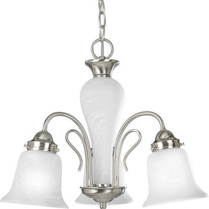PP439009 Bedford Mini Chandelier - Brushed Nickel PP439009 Bedford Mini Chandelier - Brushed Nickel