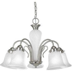 PP439109 Bedford Mid Sized Chandelier Chandelier - Brushed Nickel PP439109 Bedford Mid Sized Chandelier Chandelier - Brushed Nickel