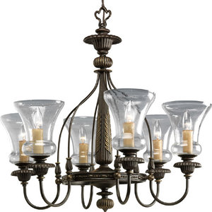 PP440977 Fiorentino Mid Sized Chandelier Chandelier - Forged Bronze PP440977 Fiorentino Mid Sized Chandelier Chandelier - Forged Bronze