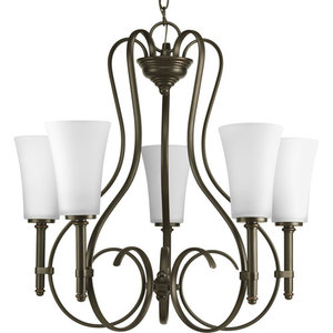 PP446120 Flirt Mid Sized Chandelier Chandelier - Antique Bronze PP446120 Flirt Mid Sized Chandelier Chandelier - Antique Bronze