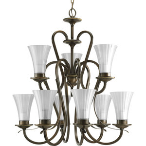 PP4495108 Melody Large Foyer Chandelier Chandelier - Oil Rubbed Bronze PP4495108 Melody Large Foyer Chandelier Chandelier - Oil Rubbed Bronze