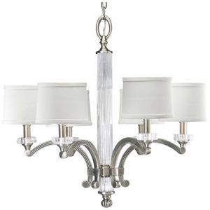 PP4501101 Roxbury Mid Sized Chandelier Chandelier - Classic Silver PP4501101 Roxbury Mid Sized Chandelier Chandelier - Classic Silver