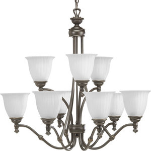 PP450977 Renovations Large Foyer Chandelier Chandelier - Forged Bronze PP450977 Renovations Large Foyer Chandelier Chandelier - Forged Bronze