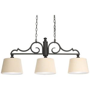 PP453080 Meeting Street Linear Pendant Pendant Light - Forged Black PP453080 Meeting Street Linear Pendant Pendant Light - Forged Black