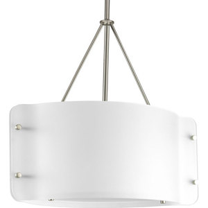 PP457609 Helium Drum Pendant Pendant Light - Brushed Nickel PP457609 Helium Drum Pendant Pendant Light - Brushed Nickel