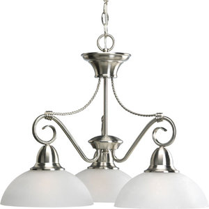 PP457909 Pavillion Mini Chandelier - Brushed Nickel PP457909 Pavillion Mini Chandelier - Brushed Nickel