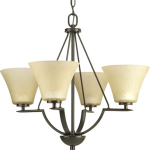 PP462220 Bravo Mid Sized Chandelier Chandelier - Antique Bronze PP462220 Bravo Mid Sized Chandelier Chandelier - Antique Bronze
