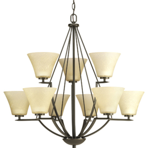 PP462520 Bravo Large Foyer Chandelier Chandelier - Antique Bronze PP462520 Bravo Large Foyer Chandelier Chandelier - Antique Bronze