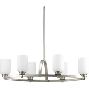 PP466209 Orbitz Mid Sized Chandelier Chandelier - Brushed Nickel PP466209 Orbitz Mid Sized Chandelier Chandelier - Brushed Nickel