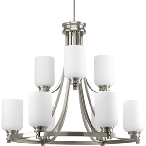 PP466309 Orbitz Mid Sized Chandelier Chandelier - Brushed Nickel PP466309 Orbitz Mid Sized Chandelier Chandelier - Brushed Nickel