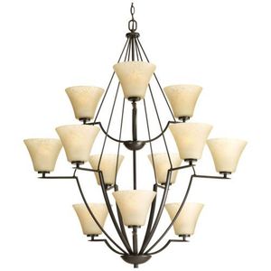 PP468720 Bravo Large Foyer Chandelier Chandelier - Antique Bronze PP468720 Bravo Large Foyer Chandelier Chandelier - Antique Bronze