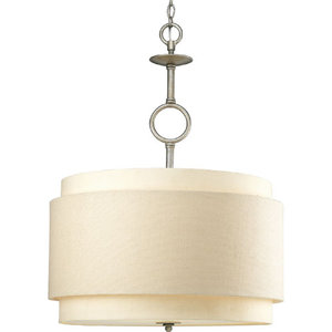 PP5056134 Ashbury Drum Pendant Pendant Light - Silver Ridge PP5056134 Ashbury Drum Pendant Pendant Light - Silver Ridge