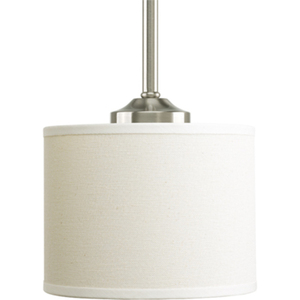 PP506509 Inspire Drum Pendant Pendant Light - Brushed Nickel PP506509 Inspire Drum Pendant Pendant Light - Brushed Nickel