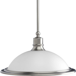 PP507909 Madison Down Light Pendant Light - Brushed Nickel PP507909 Madison Down Light Pendant Light - Brushed Nickel