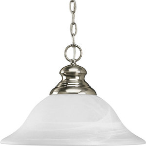 PP509009 Bedford Down Light Pendant Light - Brushed Nickel PP509009 Bedford Down Light Pendant Light - Brushed Nickel
