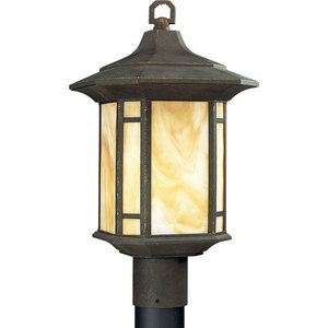 PP542846 Arts & Crafts Post Light Post Lights - Weathered Bronze PP542846 Arts & Crafts Post Light Post Lights - Weathered Bronze