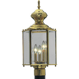 PP543210 BrassGuard Post Light Post Lights - Polished Brass PP543210 BrassGuard Post Light Post Lights - Polished Brass