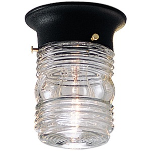 PP560331 Cast Aluminum Ceiling Ceiling Mounted - Black PP560331 Cast Aluminum Ceiling Ceiling Mounted - Black