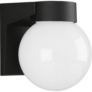 PP561731 Cast Aluminum Entrance Outdoor Wall Light - Black PP561731 Cast Aluminum Entrance Outdoor Wall Light - Black