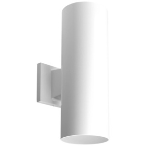 PP567530 Cylinder Entrance Outdoor Wall Light - White PP567530 Cylinder Entrance Outdoor Wall Light - White