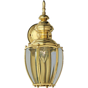 PP573210 BrassGuard Entrance Outdoor Wall Light - Polished Brass PP573210 BrassGuard Entrance Outdoor Wall Light - Polished Brass