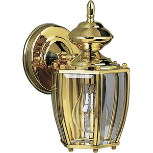 PP575310 BrassGuard Entrance Outdoor Wall Light - Polished Brass PP575310 BrassGuard Entrance Outdoor Wall Light - Polished Brass