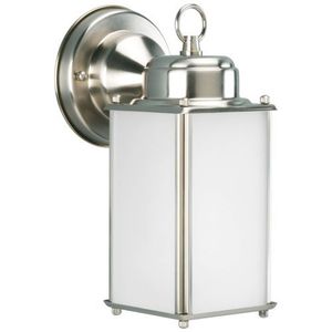PP598509WB Roman Coach Entrance Outdoor Wall Light - Brushed Nickel PP598509WB Roman Coach Entrance Outdoor Wall Light - Brushed Nickel