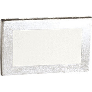 PP681816 Step Light Lens Hallway Step Light - Brushed Aluminum PP681816 Step Light Lens Hallway Step Light - Brushed Aluminum