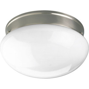 PP731209EBWB Melon Flush Mount Ceiling Light - Brushed Nickel PP731209EBWB Melon Flush Mount Ceiling Light - Brushed Nickel