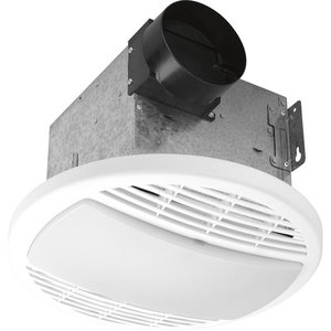 PPV00330 Bath Fan With Light Bathroom Fan - White PPV00330 Bath Fan With Light Bathroom Fan - White