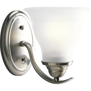 PP319009 Trinity 1 Bulb Wall Sconce - Brushed Nickel PP319009 Trinity 1 Bulb Wall Sconce - Brushed Nickel