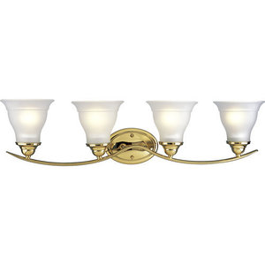 PP319310 Trinity 4 or More Bulb Bathroom Lighting - Polished Brass PP319310 Trinity 4 or More Bulb Bathroom Lighting - Polished Brass