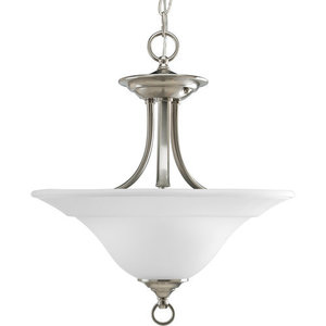 PP347309 Trinity Up Light Pendant Light - Brushed Nickel PP347309 Trinity Up Light Pendant Light - Brushed Nickel