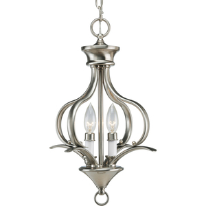 PP380609 Trinity Entrance / Foyer Pendant Light - Brushed Nickel PP380609 Trinity Entrance / Foyer Pendant Light - Brushed Nickel