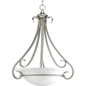 PP384709 Torino Up Light Pendant Light - Brushed Nickel PP384709 Torino Up Light Pendant Light - Brushed Nickel