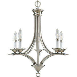 PP432709 Trinity Mini Chandelier - Brushed Nickel PP432709 Trinity Mini Chandelier - Brushed Nickel