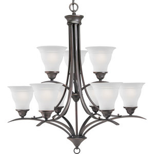 PP432920 Trinity Large Foyer Chandelier Chandelier - Antique Bronze PP432920 Trinity Large Foyer Chandelier Chandelier - Antique Bronze