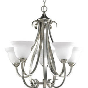 PP441609 Torino Mid Sized Chandelier Chandelier - Brushed Nickel PP441609 Torino Mid Sized Chandelier Chandelier - Brushed Nickel