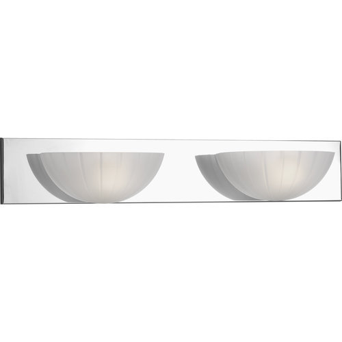 PP289715EBWB Linear 2 Bulb Bathroom Lighting - Polished Chrome PP289715EBWB Linear 2 Bulb Bathroom Lighting - Polished Chrome