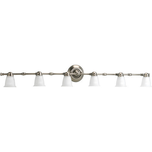 PP385181WB Renovations 4 or More Bulb Bathroom Lighting - Antique Nickel PP385181WB Renovations 4 or More Bulb Bathroom Lighting - Antique Nickel