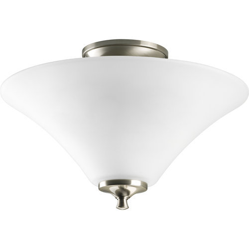 PP385509 Janos Semi Flush Mount Ceiling Light - Brushed Nickel PP385509 Janos Semi Flush Mount Ceiling Light - Brushed Nickel