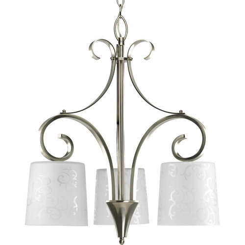 PP444809 Nicollette Mini Chandelier - Brushed Nickel PP444809 Nicollette Mini Chandelier - Brushed Nickel