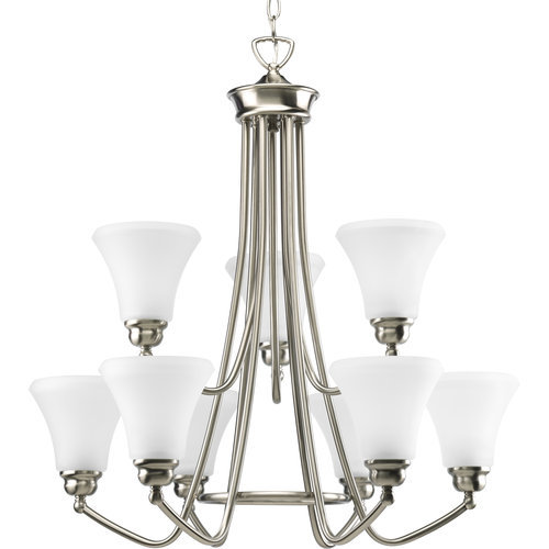 PP448809 Janos Mid Sized Chandelier Chandelier - Brushed Nickel PP448809 Janos Mid Sized Chandelier Chandelier - Brushed Nickel