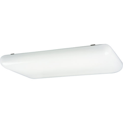 PP727860EB Modular Fluorescent Flush Mount Ceiling Light - White PP727860EB Modular Fluorescent Flush Mount Ceiling Light - White