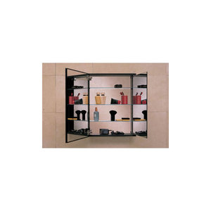 RPLM1630BT PL Series Tri-view Medicine Cabinet - Mirror / Black RPLM1630BT PL Series Tri-view Medicine Cabinet - Mirror / Black