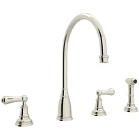 Two Handle Kitchen Faucet 4 Hole Two Handle Kitchen Faucet 4 Hole