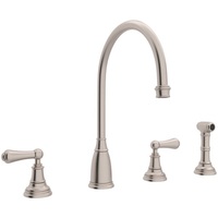 Two Handle Kitchen Faucet 4 Hole Two Handle Kitchen Faucet 4 Hole